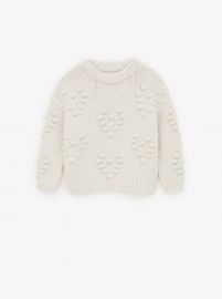 KNIT SWEATER WITH EMBROIDERED BALLS at Zara